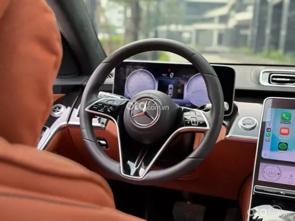 Mercedes-Benz S450 4Matic Luxury 2022 - Xe màu đen nội thất nâu, đăng ký 2023