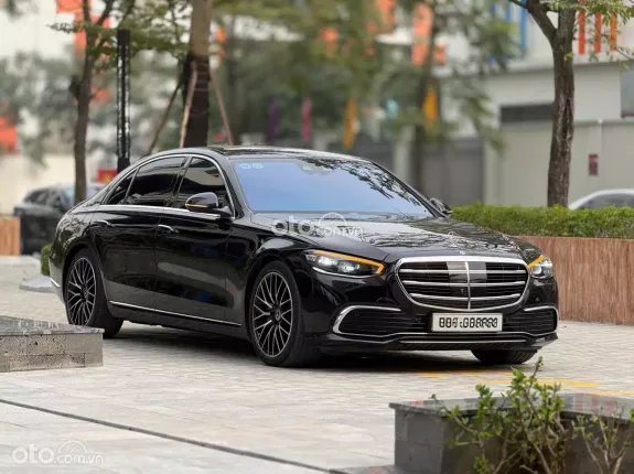 Mercedes-Benz S450 4Matic Luxury 2022 - Xe màu đen nội thất nâu, đăng ký 2023