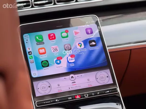 Mercedes-Benz S450 4Matic Luxury 2022 - Xe màu đen nội thất nâu, đăng ký 2023