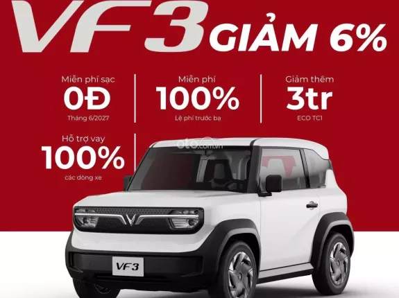VinFast VF 3 2026 - NHỎ GỌN ĐỦ CHẤT, LÁI LÀ THÍCH NGAY
