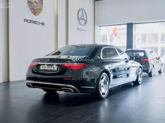 Mercedes-Benz Maybach S450 4Matic 2022 - Xe sang siêu lướt màu xanh ngọc lục bảo độc đáo