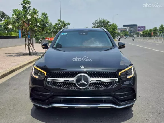 Mercedes-Benz GLC 300 4Matic 2021 - Merceded GLC300 4Matic 2021 Đen/Kem siêu lướt 27.000km
