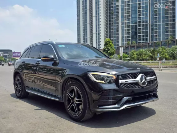 Mercedes-Benz GLC 300 4Matic 2021 - Merceded GLC300 4Matic 2021 Đen/Kem siêu lướt 27.000km