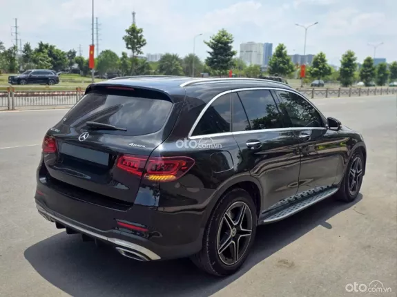 Mercedes-Benz GLC 300 4Matic 2021 - Merceded GLC300 4Matic 2021 Đen/Kem siêu lướt 27.000km