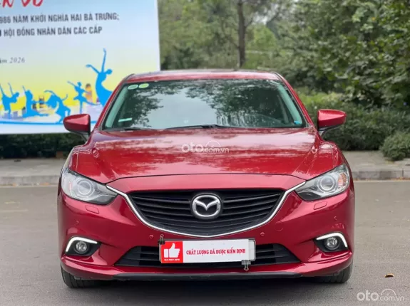 Mazda 6 2.0 AT 2015 - Xe sedan hạng D màu đỏ ruby cực chất