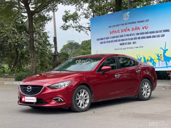 Mazda 6 2.0 AT 2015 - Xe sedan hạng D màu đỏ ruby cực chất