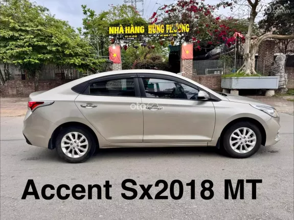 Hyundai Accent 1.4 MT 2018 - Xe đẹp gốc 36 không lỗi