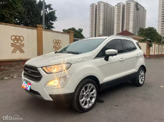 Ford EcoSport Titanium 1.5L AT 2018 - Xe SUV 5 chỗ màu trắng đẹp như mới