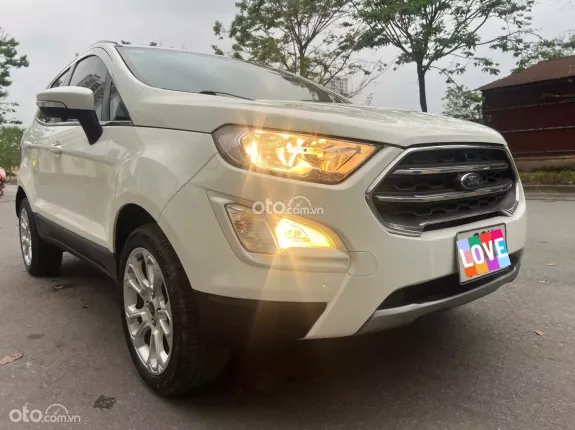 Ford EcoSport Titanium 1.5L AT 2018 - Xe SUV 5 chỗ màu trắng đẹp như mới