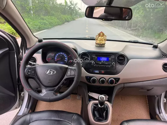 Hyundai Grand i10 Sedan 1.2 MT 2015 - Bản đủ nhập khẩu. Xe đại chất, không lỗi, keo chỉ zin tuyệt đối. Nội ngoại thất