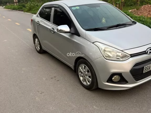 Hyundai Grand i10 Sedan 1.2 MT 2015 - Bản đủ nhập khẩu. Xe đại chất, không lỗi, keo chỉ zin tuyệt đối. Nội ngoại thất