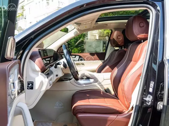 Mercedes-Benz GLS 450 4Matic 2022 - Xe nội thất nâu phối kem, liên hệ em xem xe