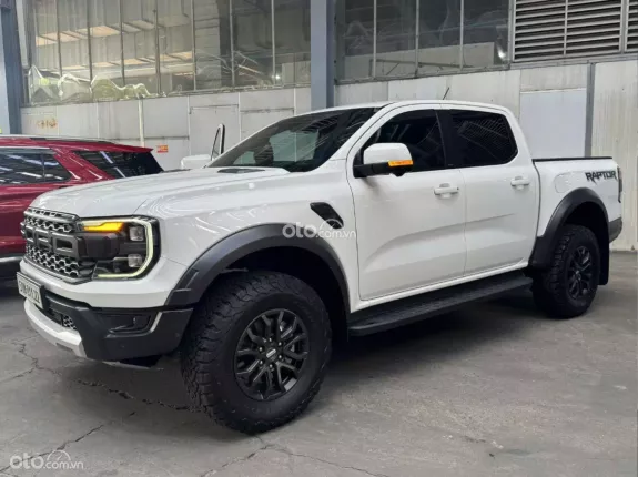 Ford Ranger Raptor 2024 - Ford Raptor 2024 Trắng Siêu Lướt – Odo 17.000km, Full Option, Giá Tốt!