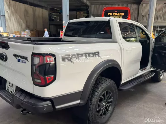 Ford Ranger Raptor 2024 - Ford Raptor 2024 Trắng Siêu Lướt – Odo 17.000km, Full Option, Giá Tốt!