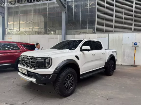 Ford Ranger Raptor 2024 - Ford Raptor 2024 Trắng Siêu Lướt – Odo 17.000km, Full Option, Giá Tốt!