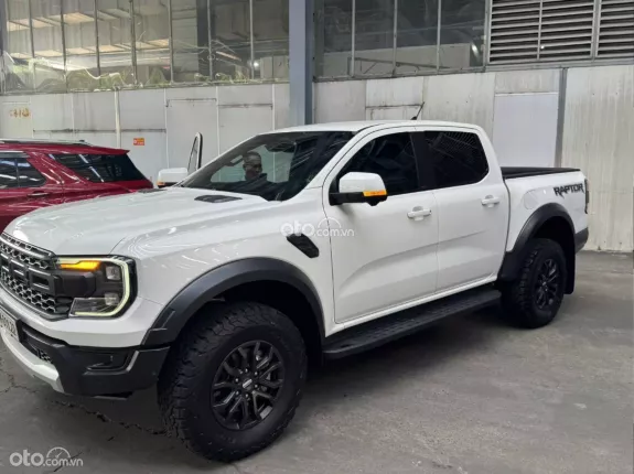 Ford Ranger Raptor 2024 - Ford Raptor 2024 Trắng Siêu Lướt – Odo 17.000km, Full Option, Giá Tốt!