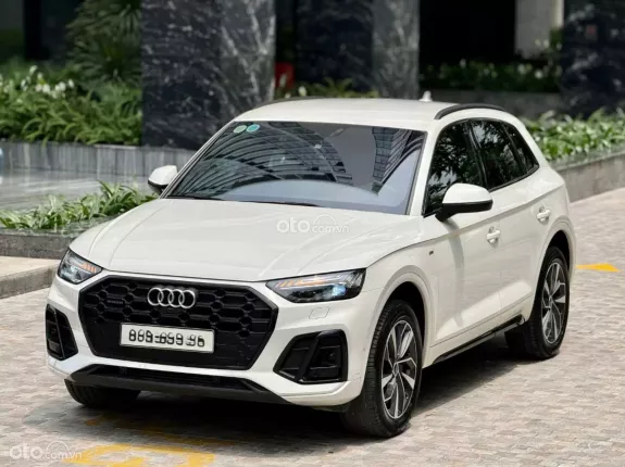 Audi Q5 45 TFSI Quattro 2024 - Xe trắng, nội thất đen