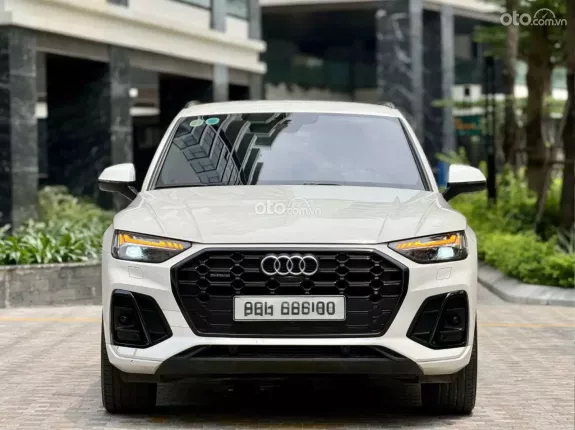 Audi Q5 45 TFSI Quattro 2024 - Xe trắng, nội thất đen