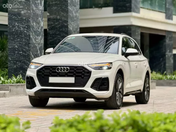 Audi Q5 45 TFSI Quattro 2024 - Xe trắng, nội thất đen