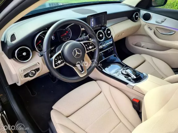 Mercedes-Benz C180 2021 - 1 CHỦ - ĐEN/KEM CỰC ĐẸP