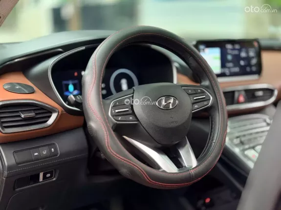 Hyundai Santa Fe 2.5 Xăng Cao cấp 2021 - Xe đẹp tuyệt đối, hỗ trợ bank