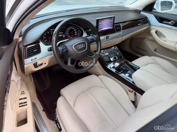 Audi A8 3.0TFSI Quattro 2014 - Nội thất kem siêu lướt mới 99%