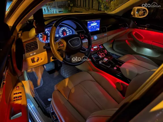 Audi A8 3.0TFSI Quattro 2014 - Nội thất kem siêu lướt mới 99%