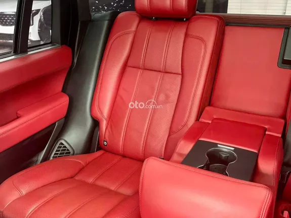 Land Rover Range Rover Autobiography LWB 3.0 2015 - Xe màu trắng, nội thất da bò đỏ