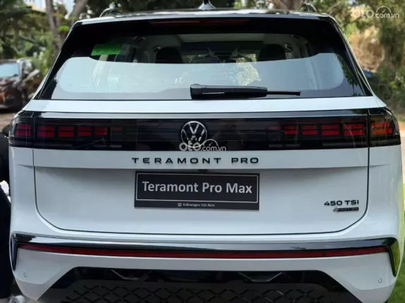 Volkswagen Teramont Pro 2026 - Giá xe Teramont Pro Max Màu Trắng tháng 5/2026 SUV King Size 7 chỗ cho gia đình