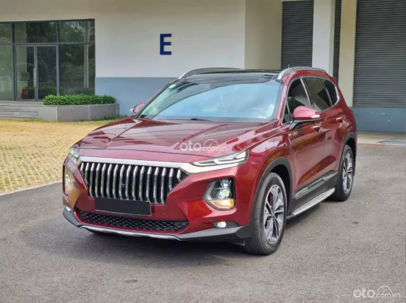 Hyundai Santa Fe 2.4L Xăng Cao cấp 2019 - Đỏ
