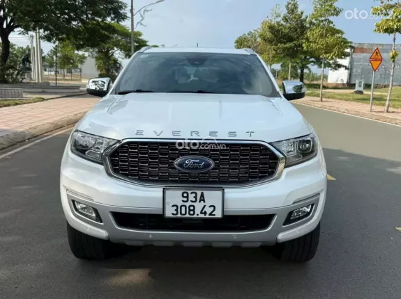 Ford Everest Titanium 2.0L AT 4WD 2022 - Bản cao cấp nhất, ngập tràn công nghệ, xe zin khoẻ