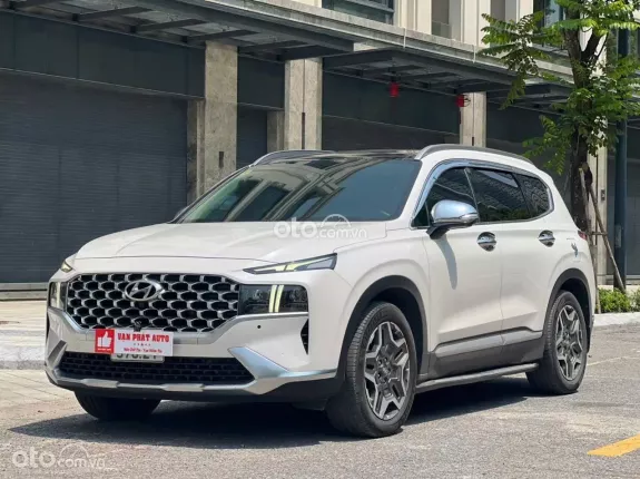 Hyundai Santa Fe 2.2 Dầu Cao cấp 2021 - Full option, biển Hà Nội, giá có thương lượng