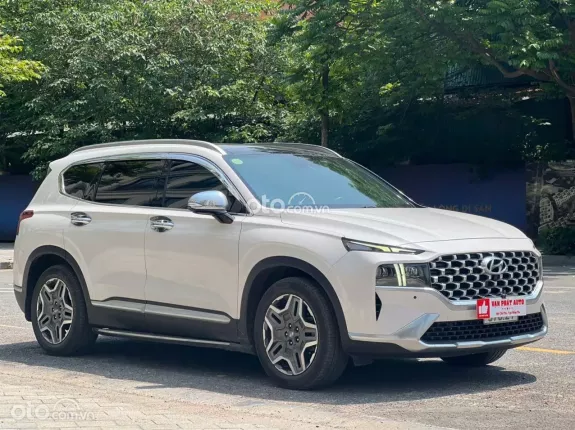 Hyundai Santa Fe 2.2 Dầu Cao cấp 2021 - Full option, biển Hà Nội, giá có thương lượng