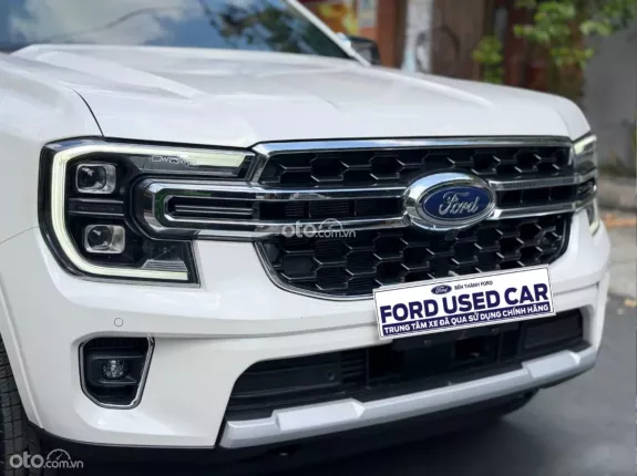 Ford Everest Titanium 2.0L AT 4WD 2024 - FORD EVEREST 2024 TITANIUM BI-TURBO 4x4 1 chủ chạy lướt