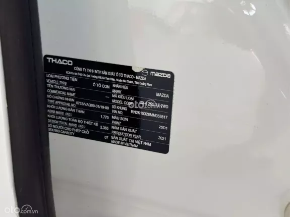 Mazda CX-8 Luxury 2021 - Chất xe đẹp - Nội thất xe còn mới