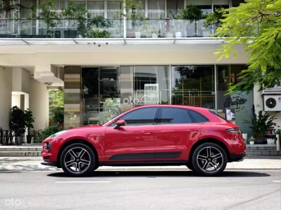 Porsche Macan Turbo 2021 - Đỏ Đen