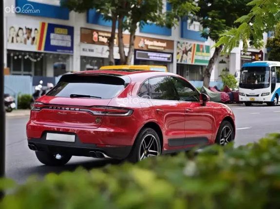 Porsche Macan Turbo 2021 - Đỏ Đen