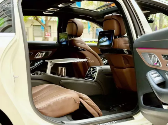 Maybach Maybach S450 4Matic 2019 - Xe bảo dưỡng full hãng, màu trắng nội thất nâu