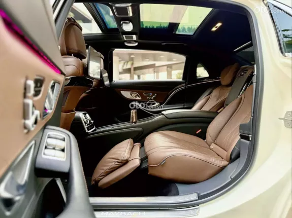 Maybach Maybach S450 4Matic 2019 - Xe bảo dưỡng full hãng, màu trắng nội thất nâu