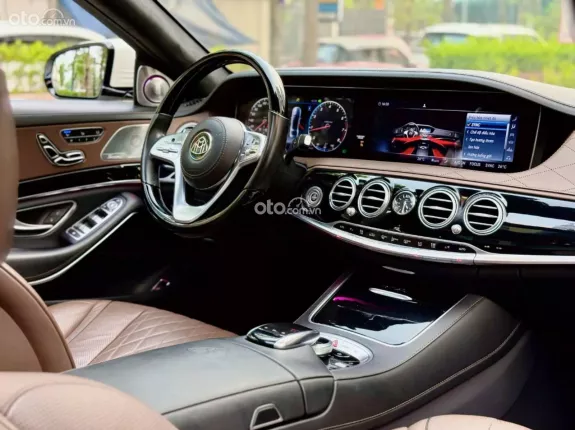 Maybach Maybach S450 4Matic 2019 - Xe bảo dưỡng full hãng, màu trắng nội thất nâu