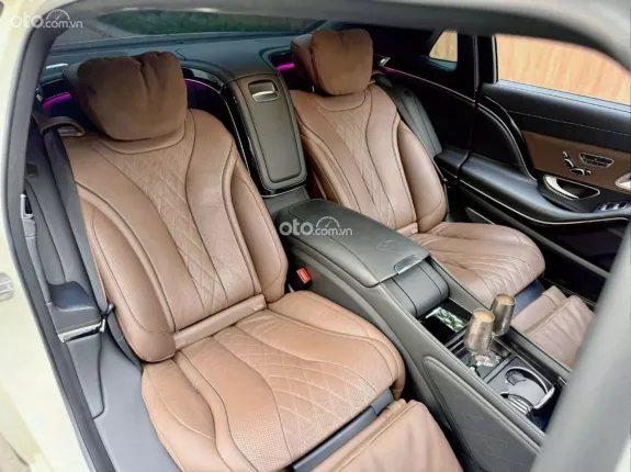 Maybach Maybach S450 4Matic 2019 - Xe bảo dưỡng full hãng, màu trắng nội thất nâu