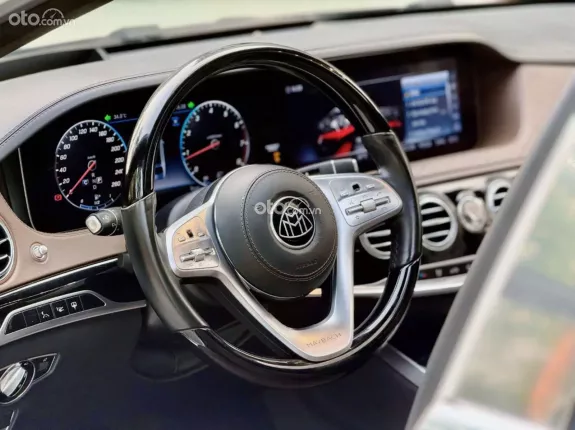 Maybach Maybach S450 4Matic 2019 - Xe bảo dưỡng full hãng, màu trắng nội thất nâu