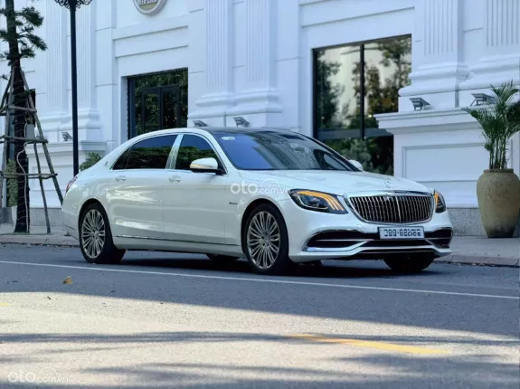 Maybach Maybach S450 4Matic 2019 - Xe bảo dưỡng full hãng, màu trắng nội thất nâu