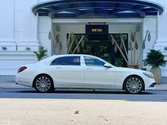 Maybach Maybach S450 4Matic 2019 - Xe bảo dưỡng full hãng, màu trắng nội thất nâu