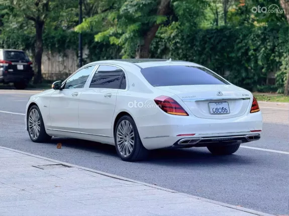 Maybach Maybach S450 4Matic 2019 - Xe bảo dưỡng full hãng, màu trắng nội thất nâu