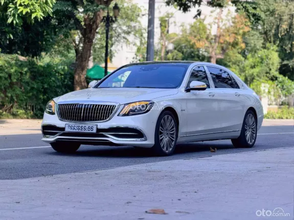 Maybach Maybach S450 4Matic 2019 - Xe bảo dưỡng full hãng, màu trắng nội thất nâu