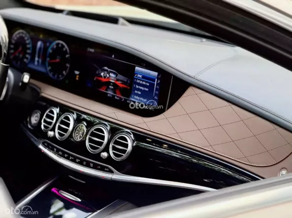 Maybach Maybach S450 4Matic 2019 - Xe bảo dưỡng full hãng, màu trắng nội thất nâu