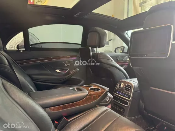 Mercedes-Benz S450 4Matic 2015 - Màu đen warp trắng cá tính, option đầy đủ
