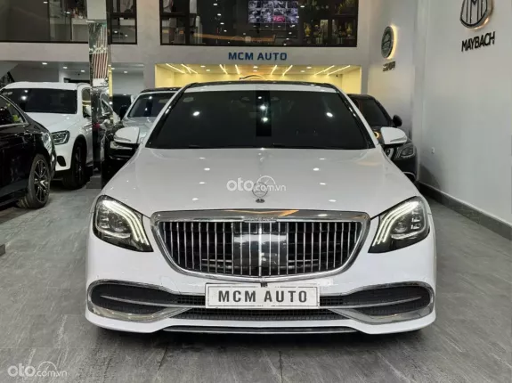 Mercedes-Benz S450 4Matic 2015 - Màu đen warp trắng cá tính, option đầy đủ