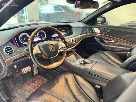 Mercedes-Benz S450 4Matic 2015 - Màu đen warp trắng cá tính, option đầy đủ